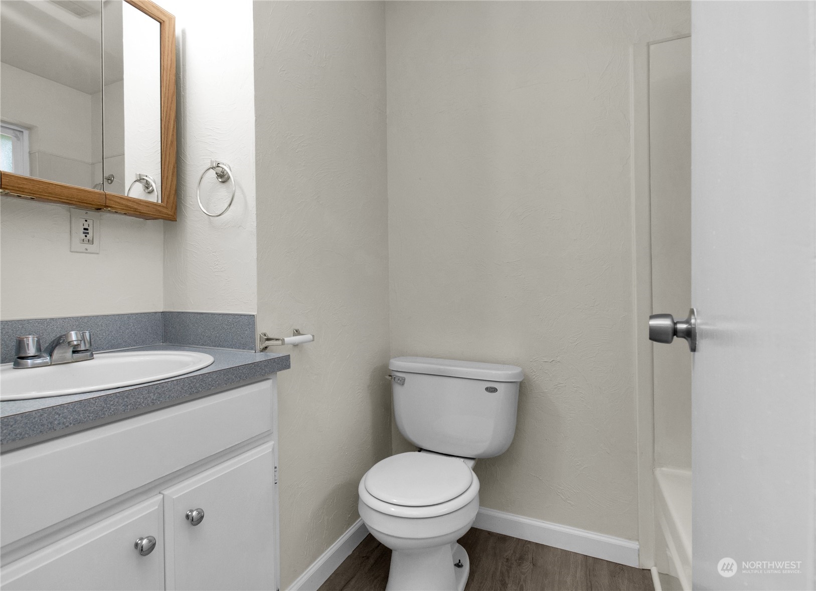 151 Ramsey Road Chehalis, WA 98532 - Photo 20 of 25 a bathroom with a toilet sink and mirror