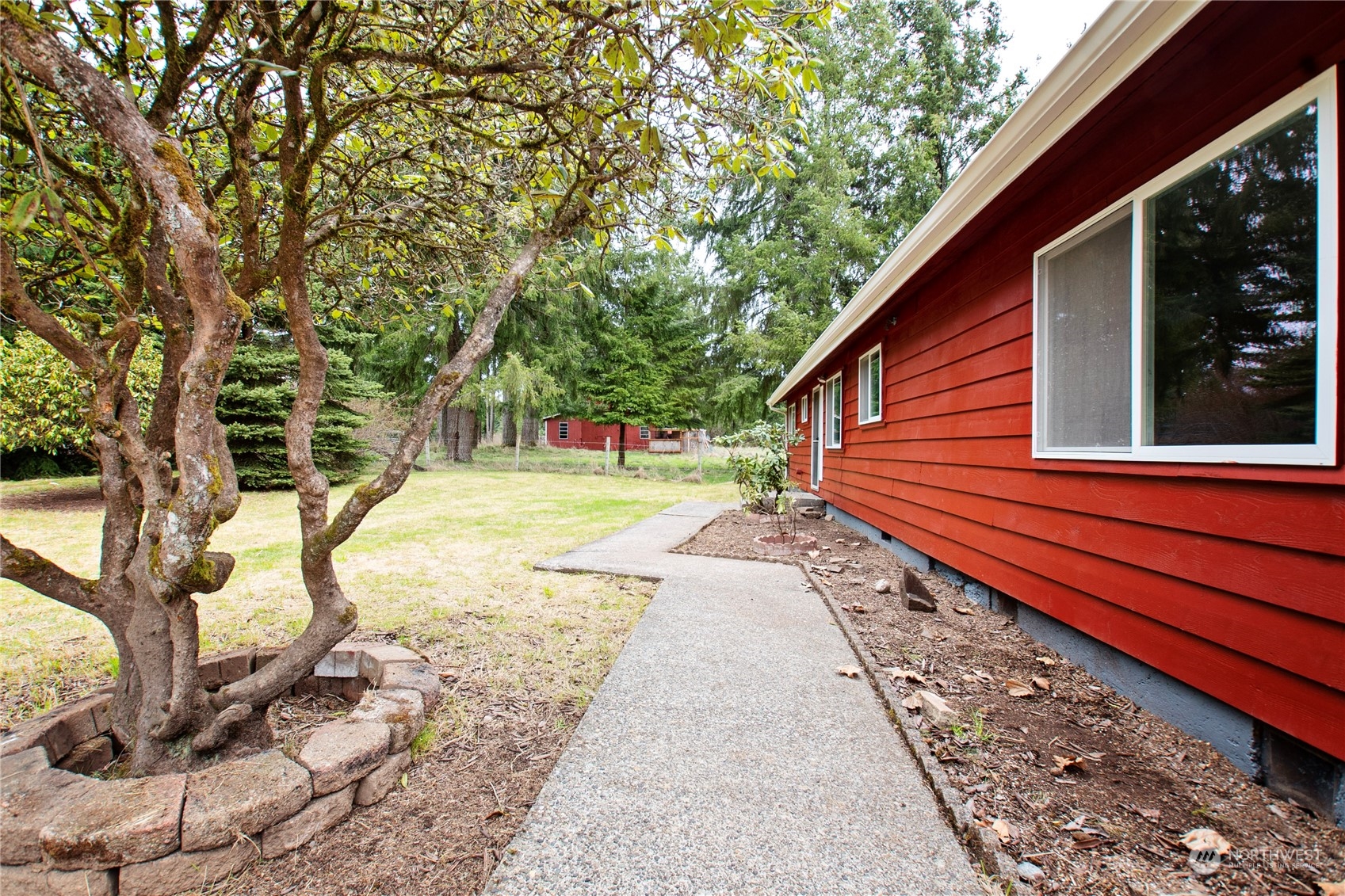 151 Ramsey Road Chehalis, WA 98532 - Photo 2 of 25 a view of backyard with large tree