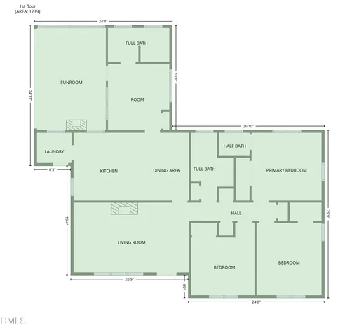 $369,900 | 133 Sam Horton Road, Louisburg, NC 27549