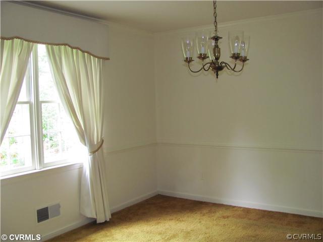 1510 Willingham Road Richmond, VA 23238 - Photo 8 of 24 Dining Room - Wood floors under carpet