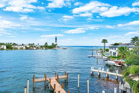 a view of a balcony with furniture