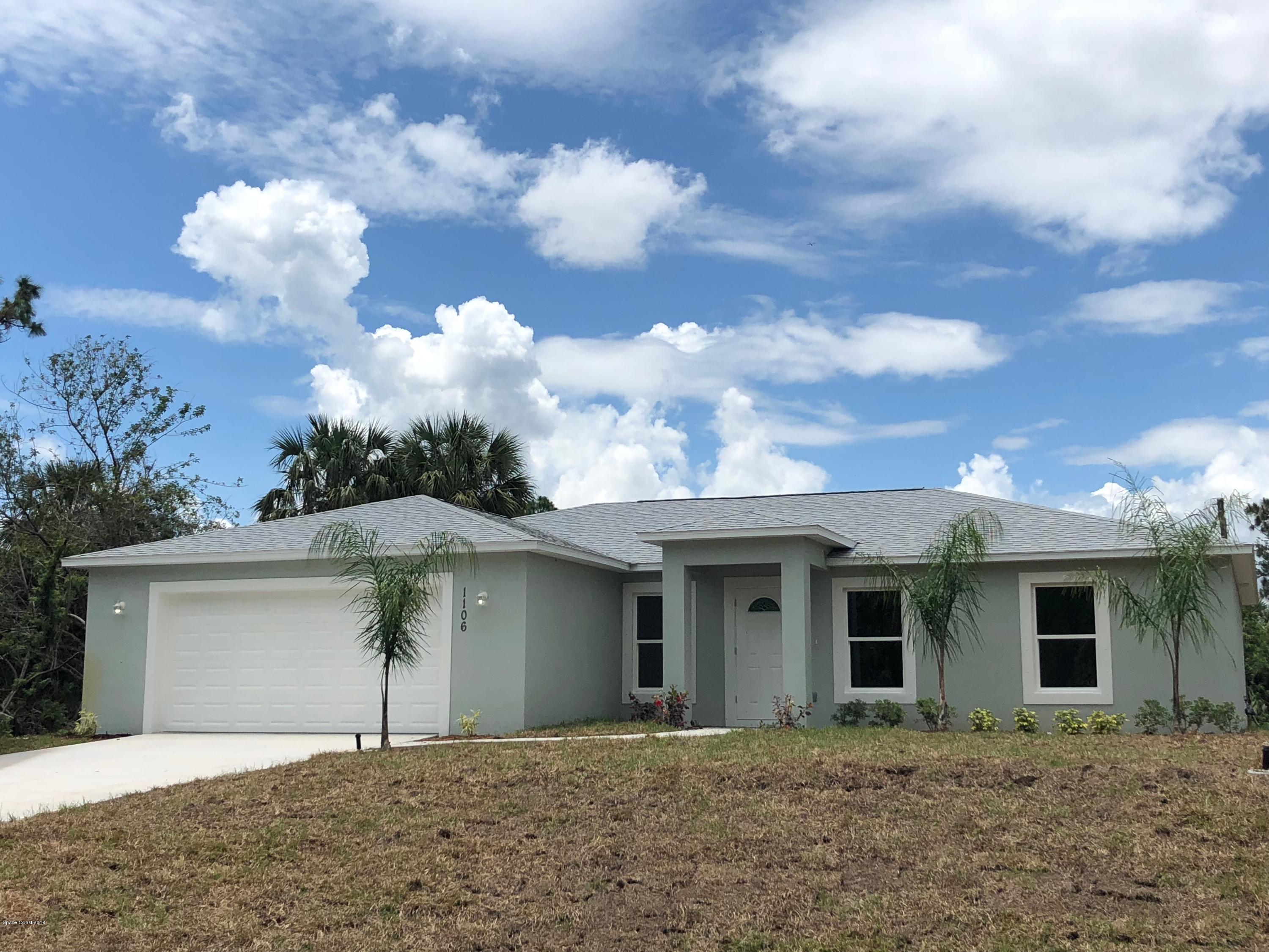 1106 Satin Road Palm Bay, FL 32908 - Photo 1 of 9 Satin front view