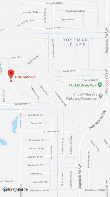 1106 Satin Road Palm Bay, FL 32908 - Photo 9 of 9 map