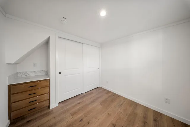 wooden floor in an empty room
