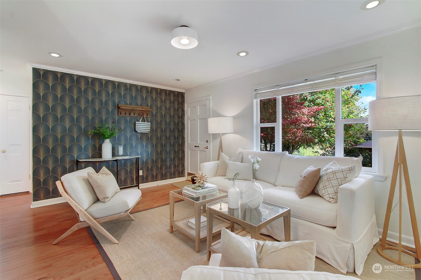 9913 32nd Avenue Southwest Seattle, WA 98126 - Photo 5 of 29 a living room with furniture and a large window