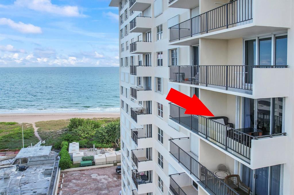 1900 South Ocean Boulevard, Unit 10J Pompano Beach, FL 33062 - Photo 2 of 36 a view of building with balcony