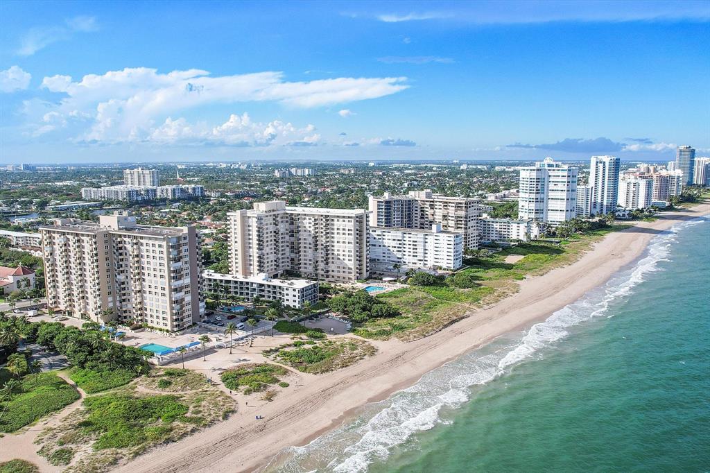 1900 South Ocean Boulevard, Unit 10J Pompano Beach, FL 33062 - Photo 35 of 36 a view of a city with tall buildings