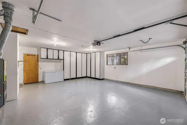 a view of a livingroom with an empty room