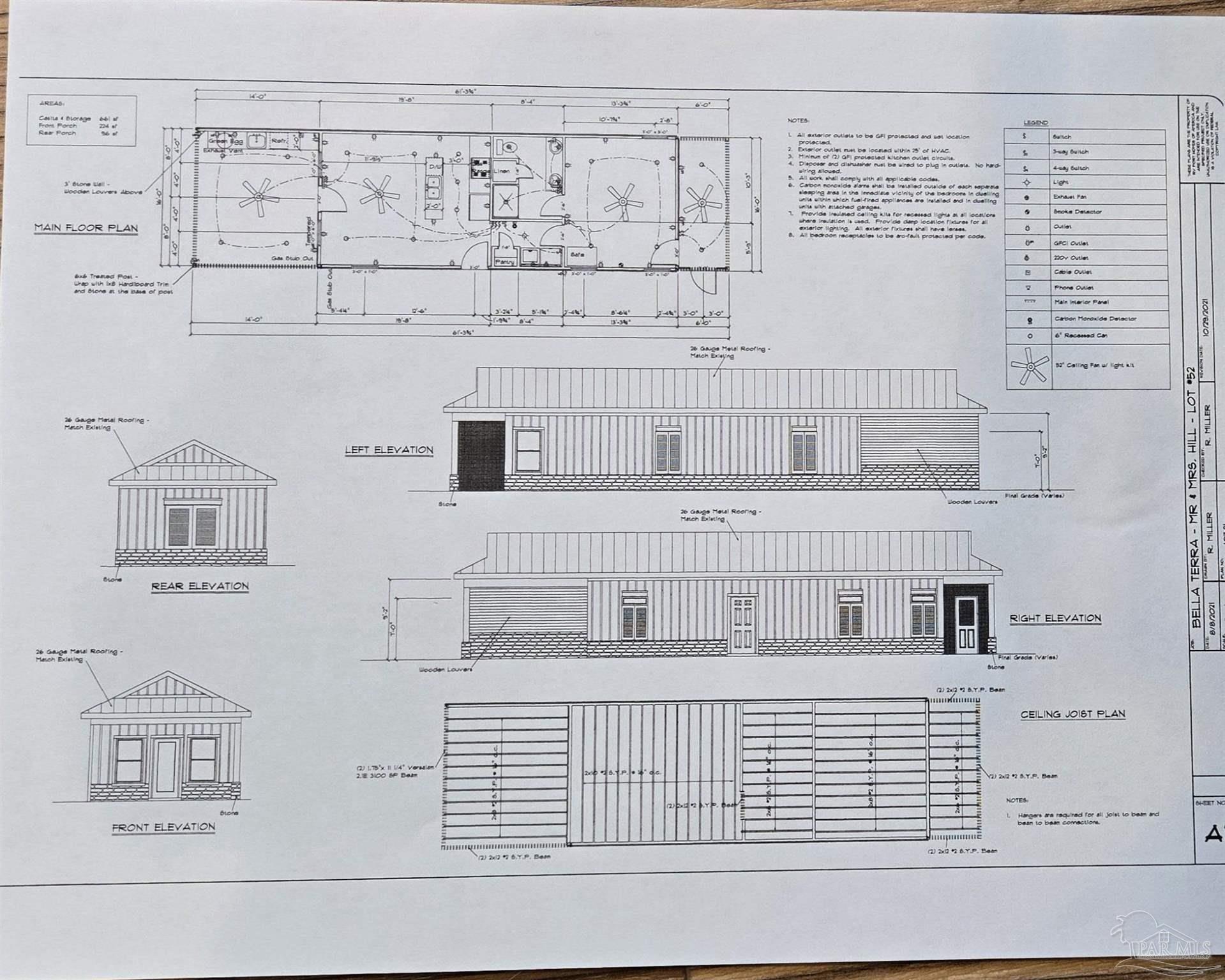 548 Portofino Loop, Unit 52 Foley, AL 36535 - Photo 20 of 20 This floor plan was slightly modified.