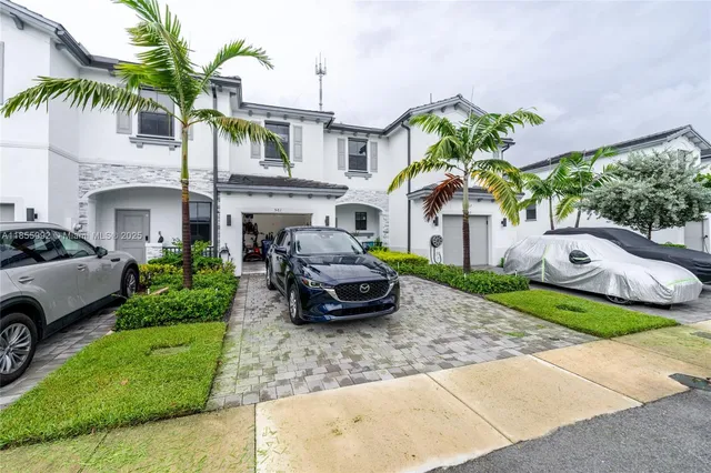a view of balcony with furniture