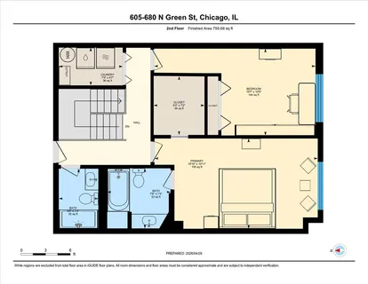 $630,000 | 680 North Green Street, Unit 605, Chicago, IL 60642