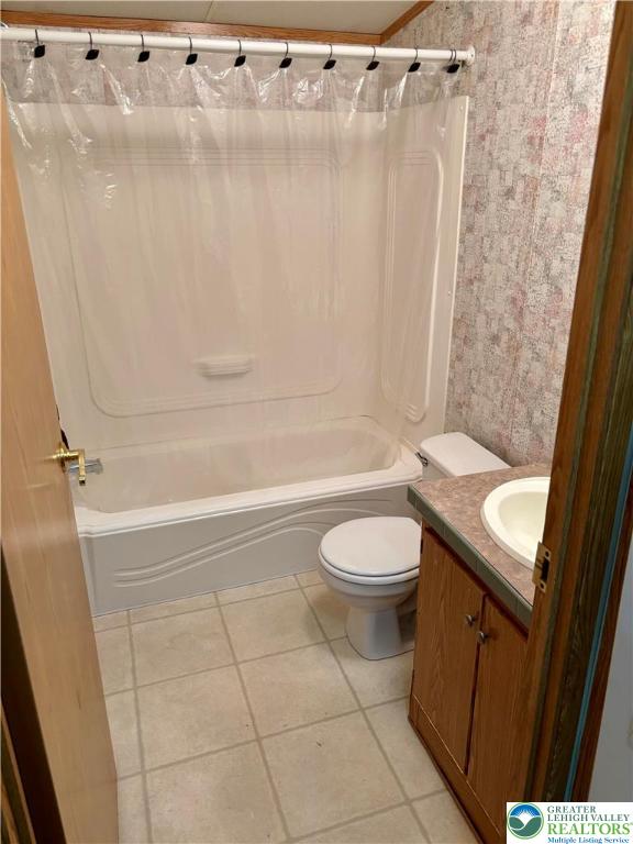 8568 Deer Road Slatington, PA 18080 - Photo 18 of 37 a bathroom with a sink a toilet and shower