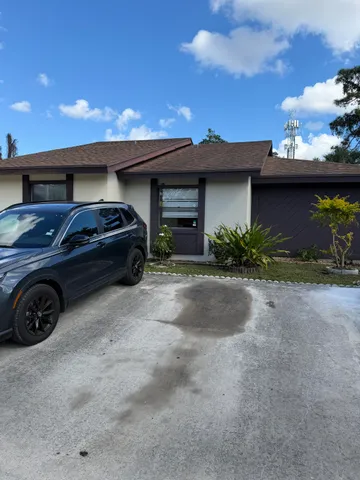 a view of a car garage