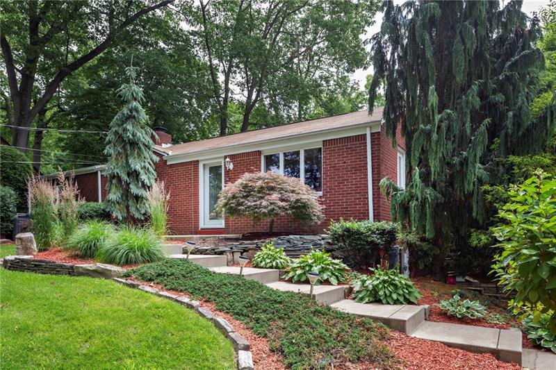 217 Oak Road Pittsburgh, PA 15239 - Photo 2 of 25 Imagine being greeted by this beautiful landscape every time you come home!