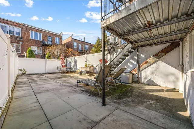 a view of a building with many windows
