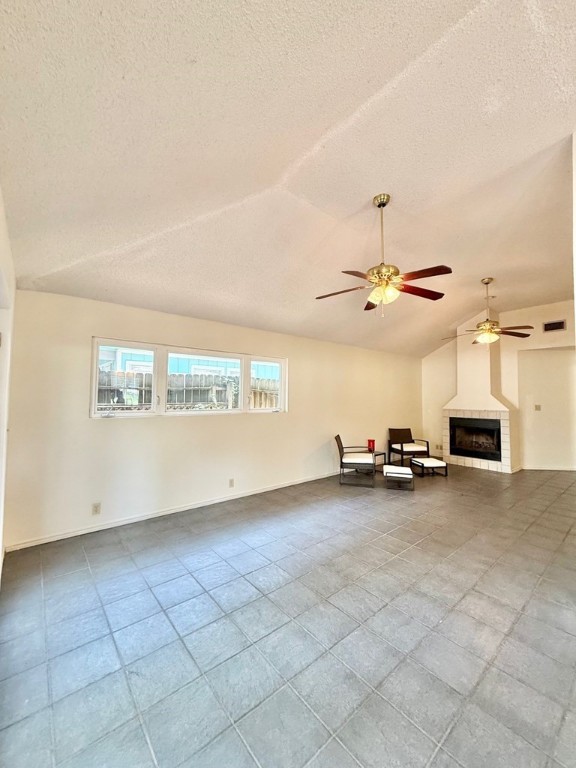 402 Myrtle Street Fulton, TX 78382 - Photo 5 of 20 an empty room with windows and ceiling fan