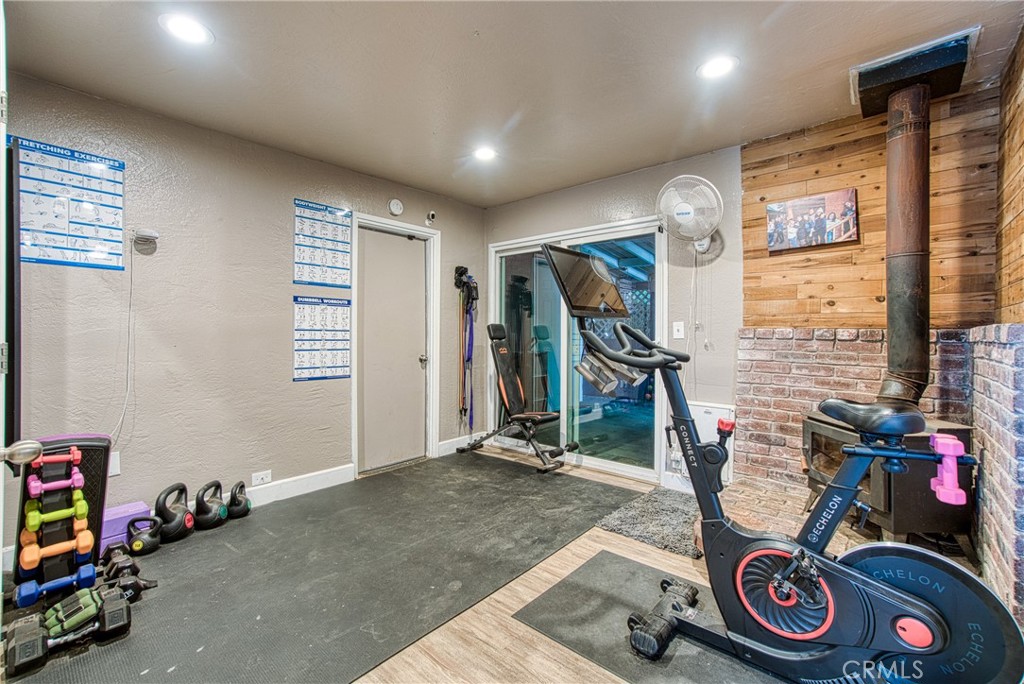 14415 Ridge Road Clearlake, CA 95422 - Photo 14 of 28 a view of a room with gym equipment