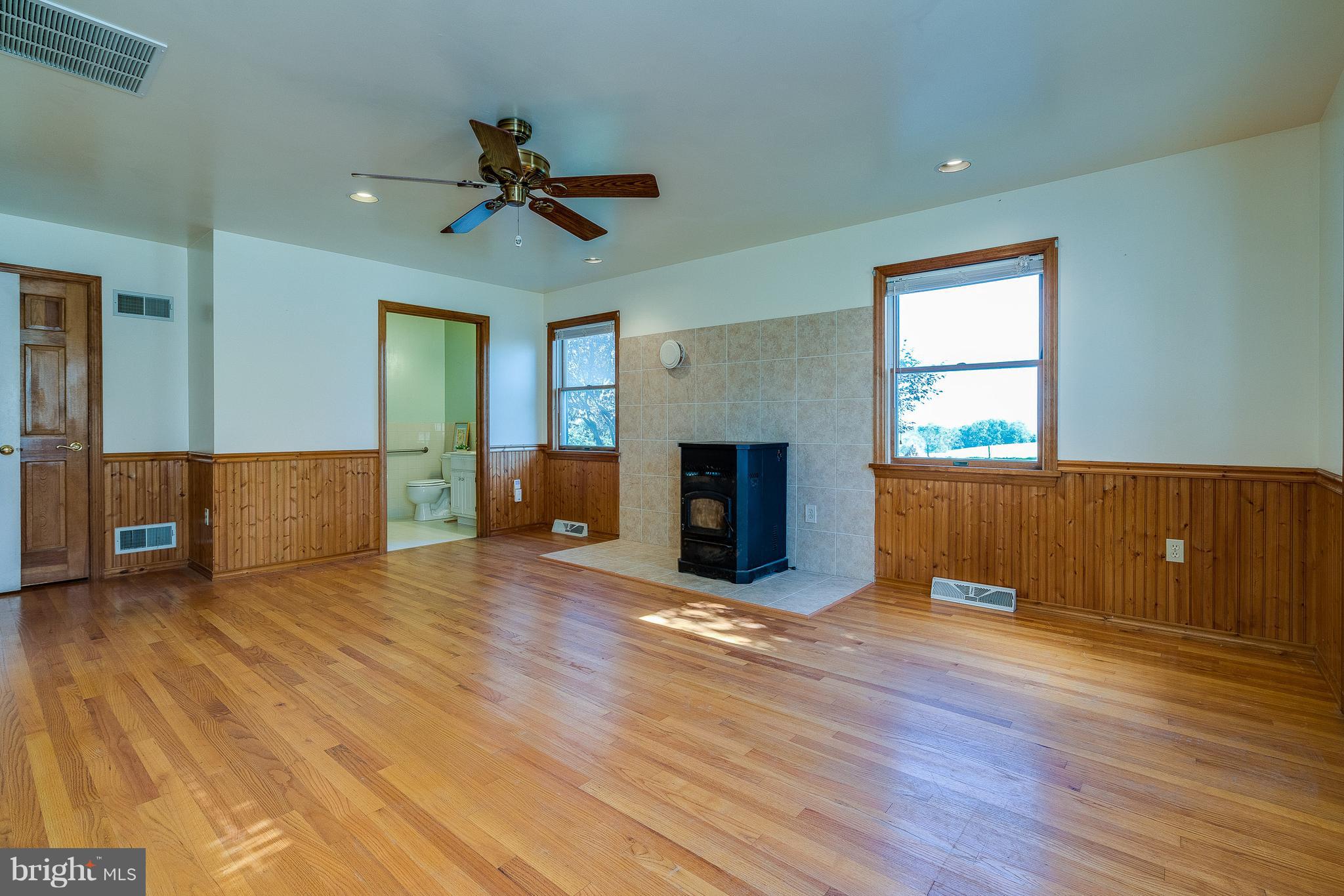 1154 Letort Road Conestoga, PA 17516 - Photo 12 of 44 The pellet stove will keep you warm and toasty.
