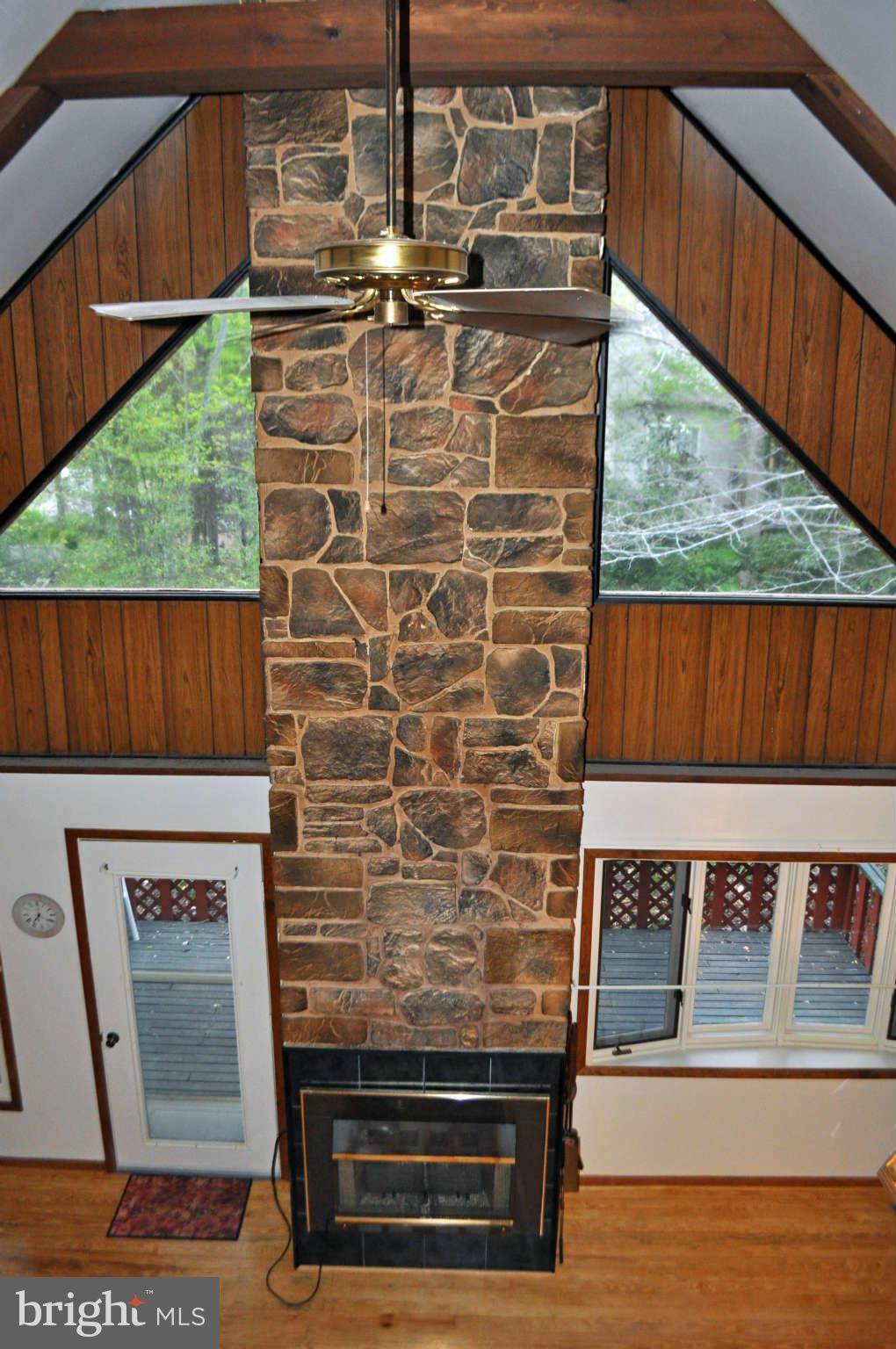 203 Pine Valley Road Locust Grove, VA 22508 - Photo 15 of 19 Stone Front Gas Log Fireplace