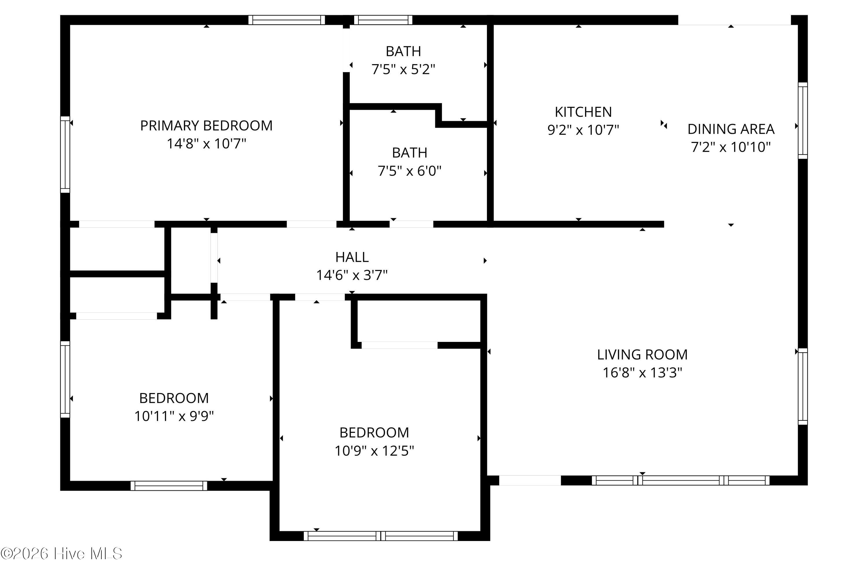 209 Cardinal Road Jacksonville, NC 28546 - Photo 26 of 26 Floor Plan