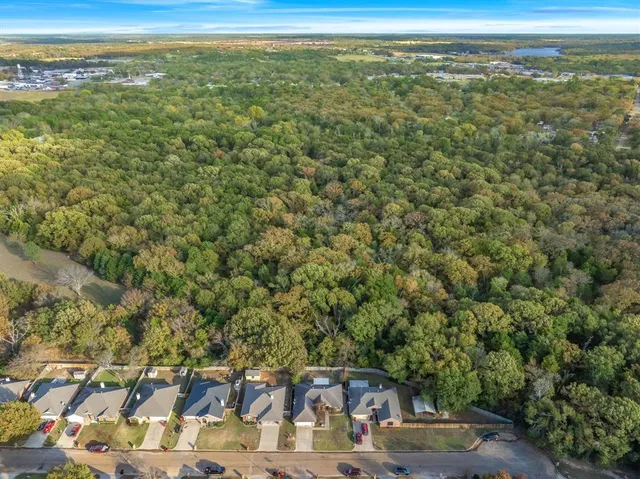 a view of a city with an ocean view