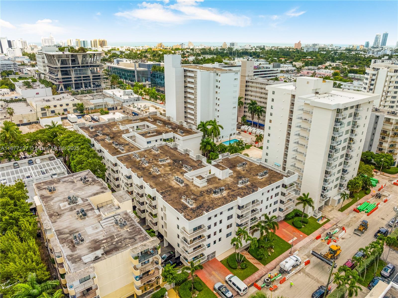 1665 Bay Road, Unit 521 Miami Beach, FL 33139 - Photo 24 of 25 a view of a city with tall buildings