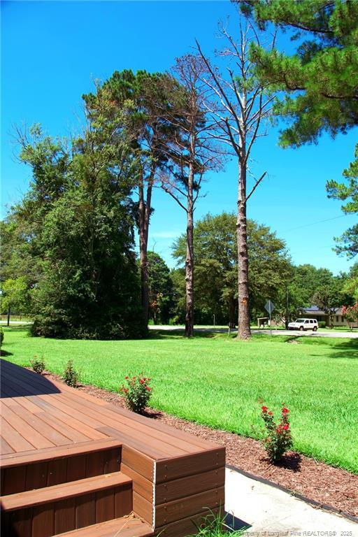 309 Cornith Road Pembroke, NC 28372 - Photo 5 of 40 a view of a backyard with a garden