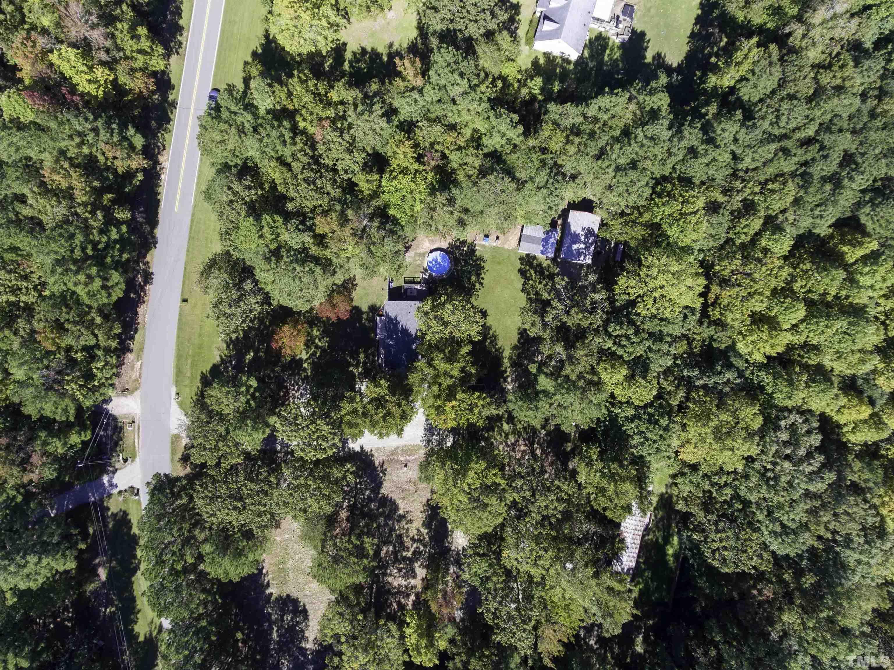 425 Raleigh Farms Road Youngsville, NC 27596 - Photo 15 of 20 Aerial View of Land