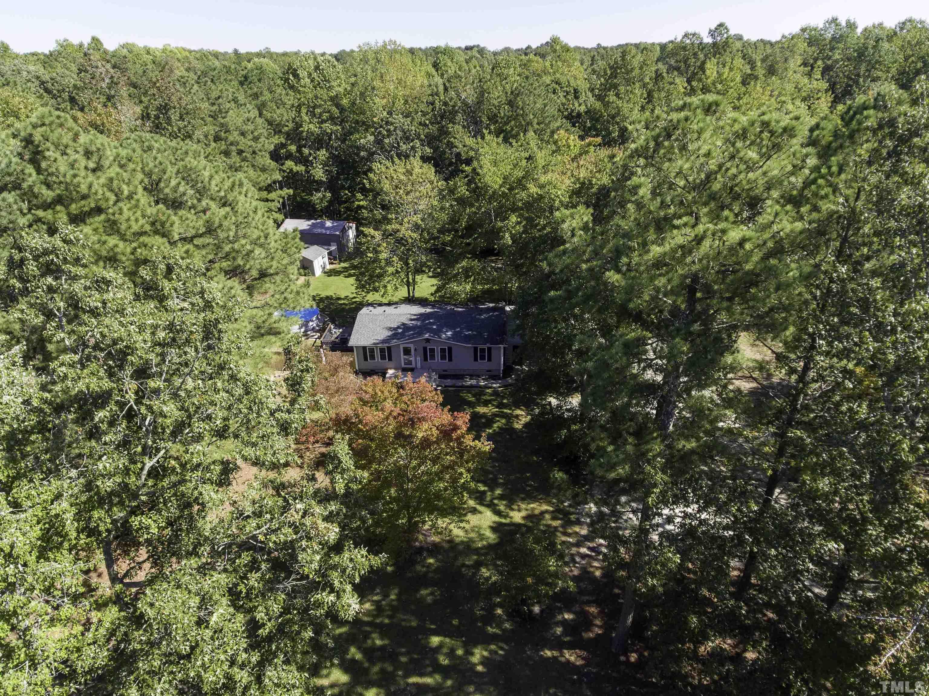 425 Raleigh Farms Road Youngsville, NC 27596 - Photo 16 of 20 Aerial View of Land