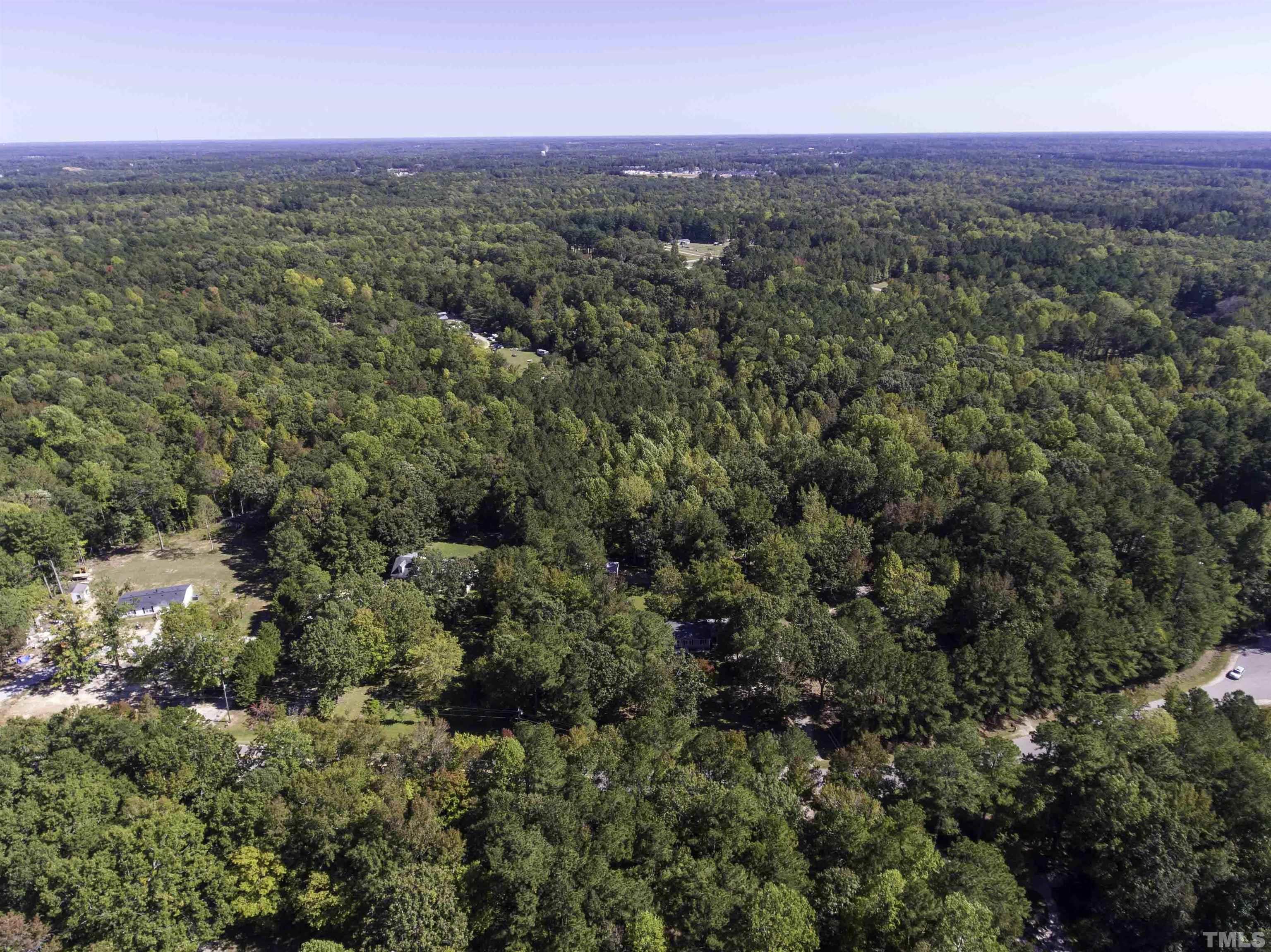 425 Raleigh Farms Road Youngsville, NC 27596 - Photo 17 of 20 Aerial View of Land