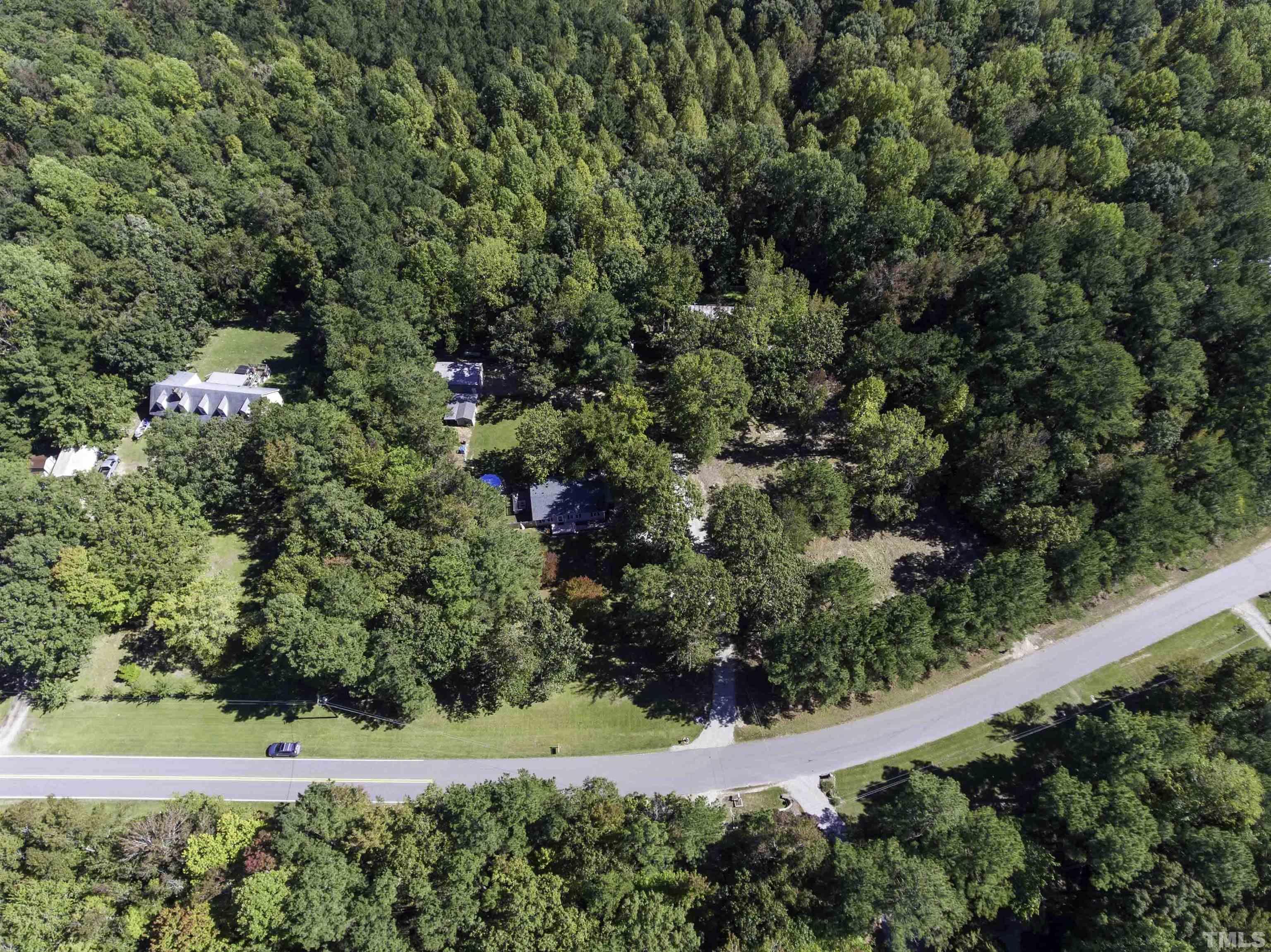 425 Raleigh Farms Road Youngsville, NC 27596 - Photo 18 of 20 Aerial View of Land