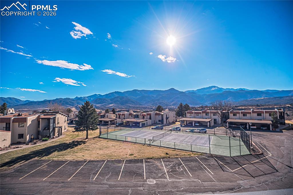 1126 Fontmore Road, Unit C Colorado Springs, CO 80904 - Photo 14 of 35 a view of a terrace with a city view