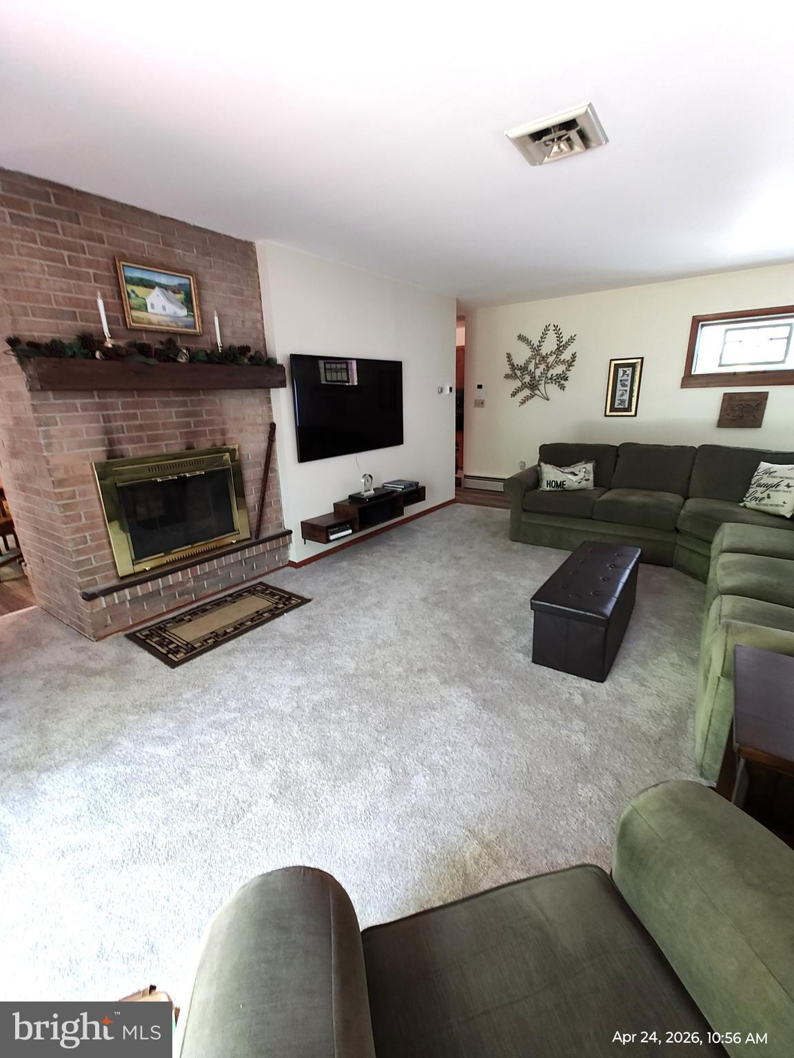 2813 Summit Avenue Baltimore, MD 21234 - Photo 10 of 58 Dual sided fireplace!