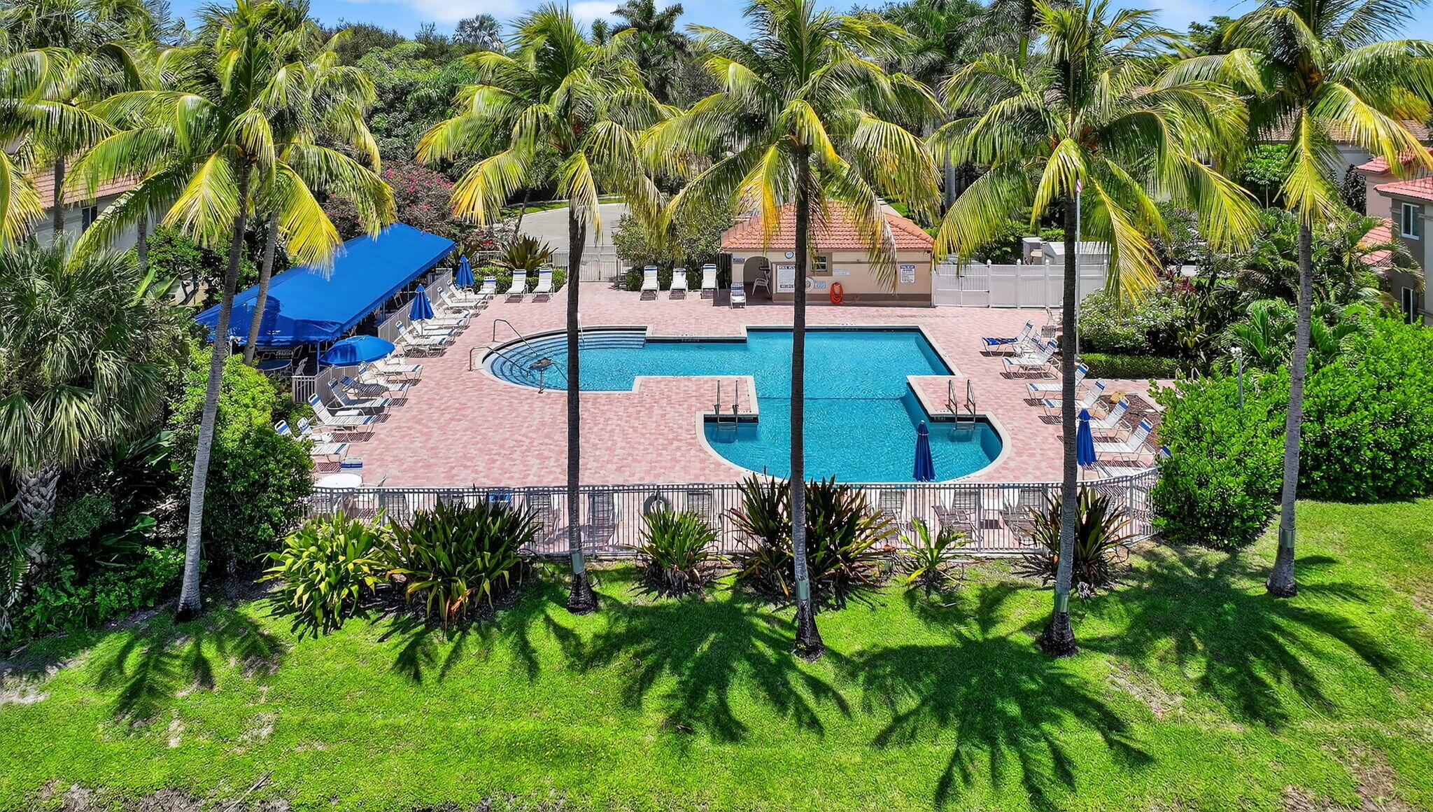 6806 Via Regina Boca Raton, FL 33433 - Photo 51 of 51 a view of outdoor space yard and swimming pool