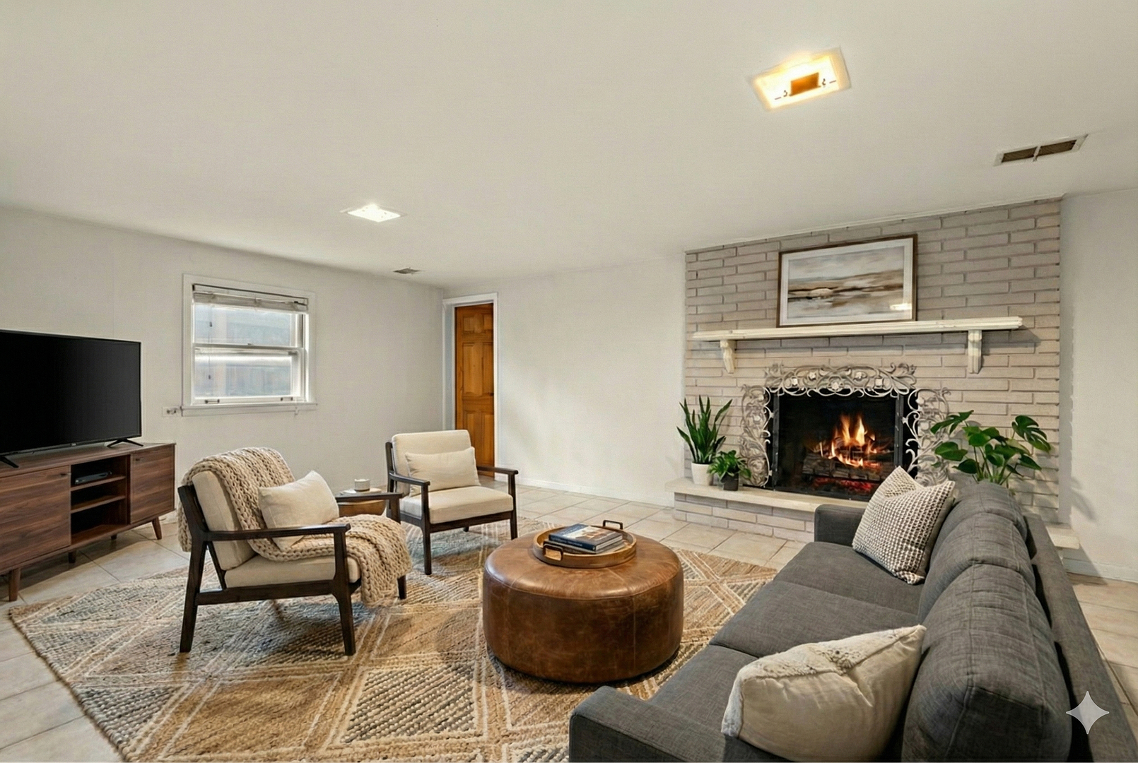 558 Birchwood Road Frankfort, IL 60423 - Photo 11 of 16 a living room with furniture and a flat screen tv
