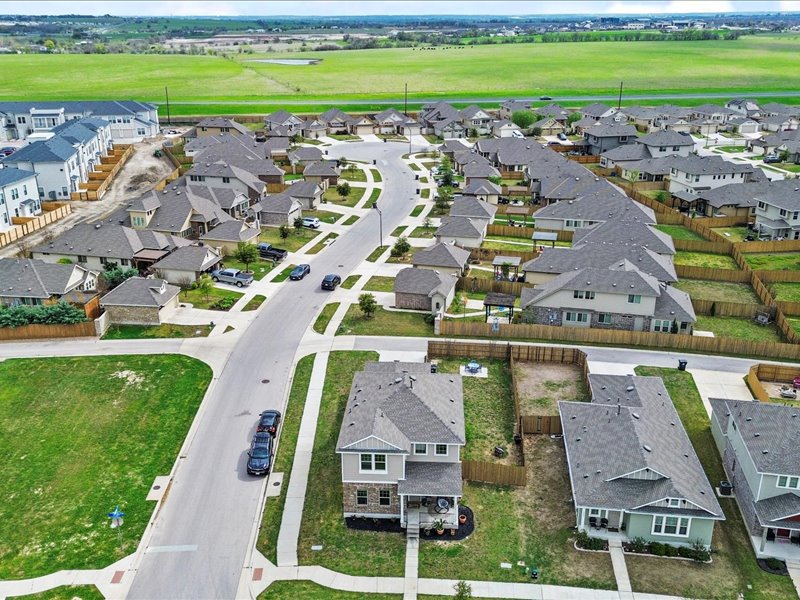 8201 Daisy Cutter Crossing Georgetown, TX 78626 - Photo 25 of 31 Aerial perspective of suburban area