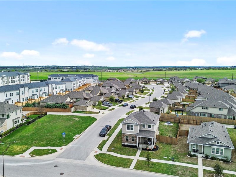 8201 Daisy Cutter Crossing Georgetown, TX 78626 - Photo 27 of 31 Aerial perspective of suburban area