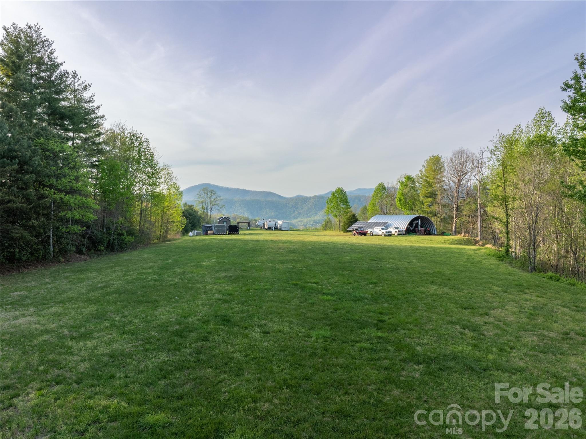 8888 Yellow Branch Road Robbinsville, NC 28771 - Photo 8 of 28 a green field with lots of trees in it
