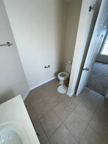 an empty room with a natural light