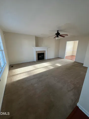 a view of a closet area with living room