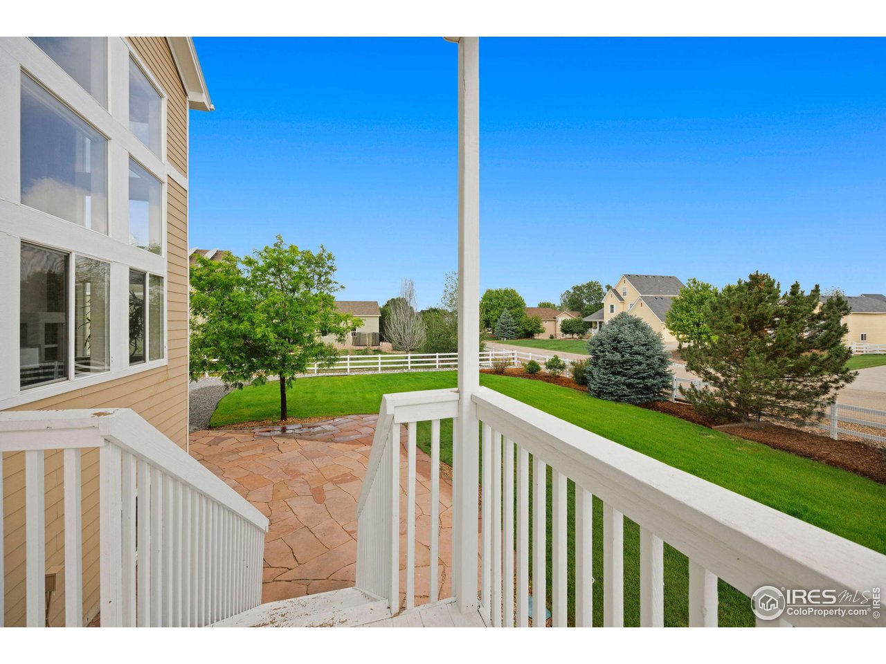 3427 Red Hawk Lane Longmont, CO 80504 - Photo 29 of 33 a view of a pathway with a garden