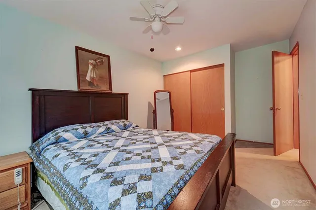 a view of a hallway with interior of the house