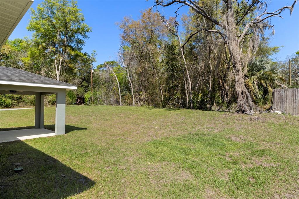 3011 East Griffin Street Inverness, FL 34453 - Photo 41 of 45 a view of a yard with an outdoor space