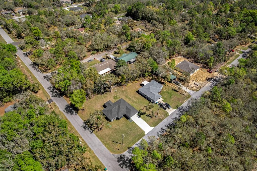 3011 East Griffin Street Inverness, FL 34453 - Photo 43 of 45 an aerial view of residential house with outdoor space