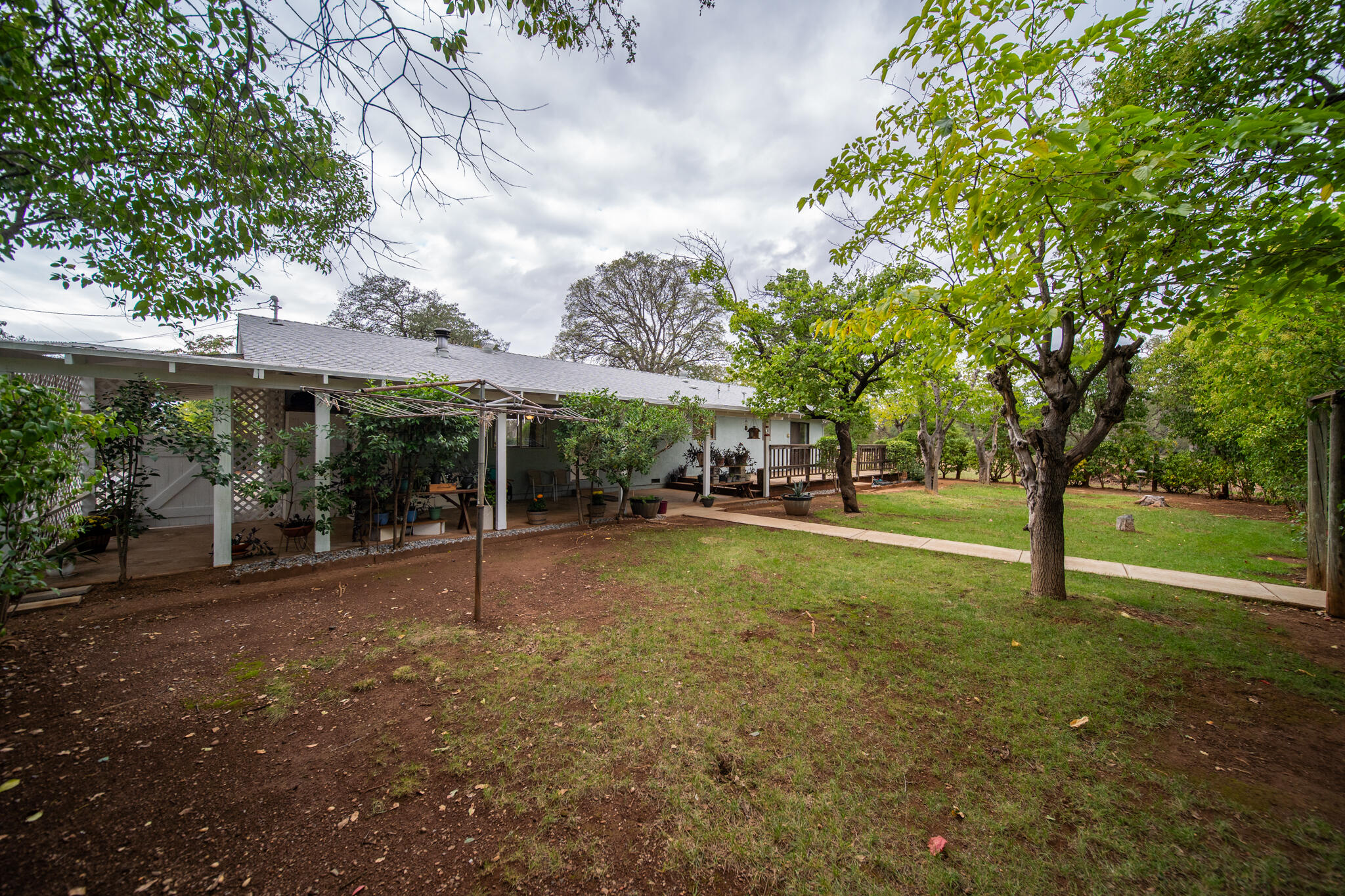 9807 Logan Road Palo Cedro, CA 96073 - Photo 30 of 53 a view of a house with a big yard