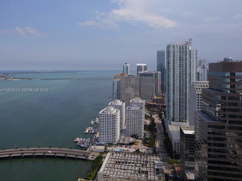 495 Brickell Avenue, Unit 4205 Miami, FL 33131 - Photo 2 of 21 a view of a city with tall buildings in the background
