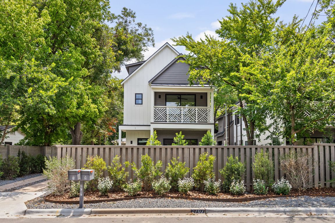 2707 Stacy Lane, Unit 1 Austin, TX 78704 - Photo 2 of 40 a view of a house with a yard