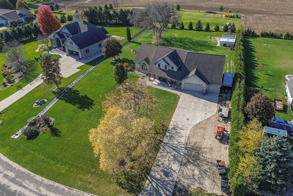 N558 Schroeter Drive Sherman, WI 53075 - Photo 3 of 60 N558SchroeterRdAerial-5