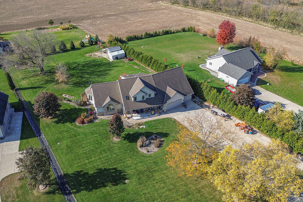 N558 Schroeter Drive Sherman, WI 53075 - Photo 4 of 60 N558SchroeterRdAerial-2