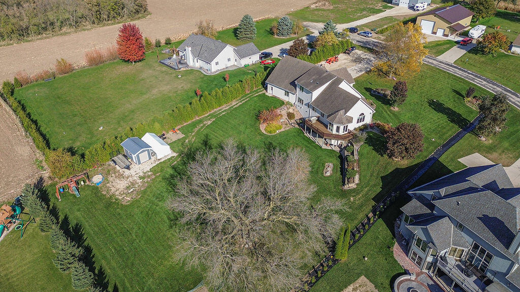 N558 Schroeter Drive Sherman, WI 53075 - Photo 59 of 60 N558SchroeterRdAerial-3